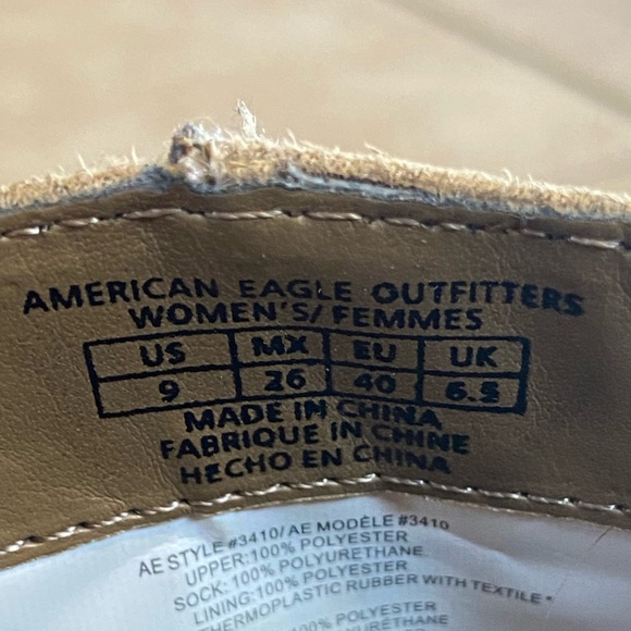 American Eagle Tan Fringe Bootie - Picture 2 of 4